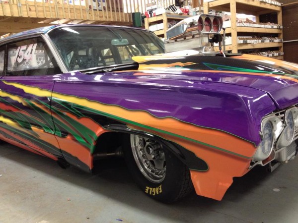 Custom Race Car Wrap