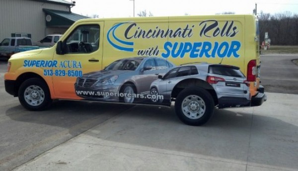 Cincinnati Vehicle Wrap