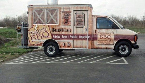 Food Truck Wrap Dayton Ohio