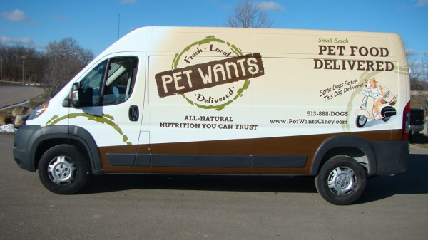 Vehicle Wrap Pet Wants 