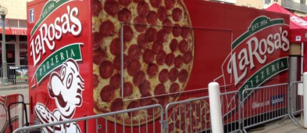 Larosas Food Trailer Wrap