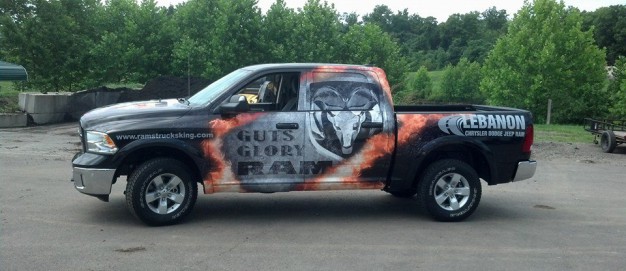 Dodge Ram Truck Wrap