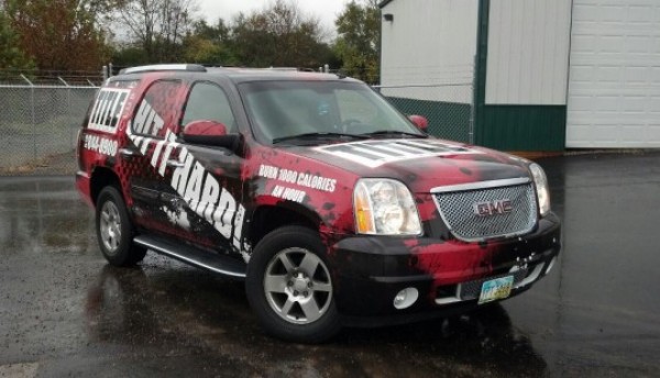 Yukon Denali Wrap, Advertising Vehicle