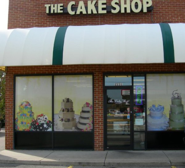 The Cake Shop Clearview Window Graphics