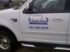 Phils Auto Service Door Lettering