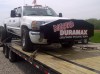 Pulling Truck Weight Box Lettering