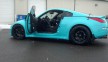 Nissan 350z Mint Blue wrap