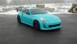 Nissan 350z Mint Blue wrap