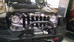 American Flag Jeep Grill