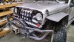 American Flag Jeep Grill